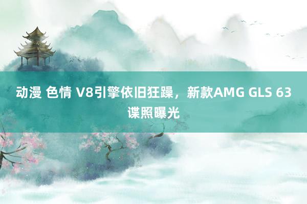 动漫 色情 V8引擎依旧狂躁，新款AMG GLS 63谍照曝光